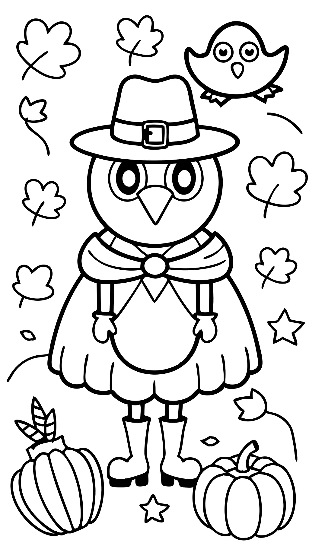 disguise a turkey coloring page